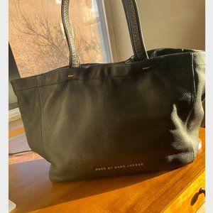 SOLD Marc by Marc Jacobs Leather Tote Bag Black